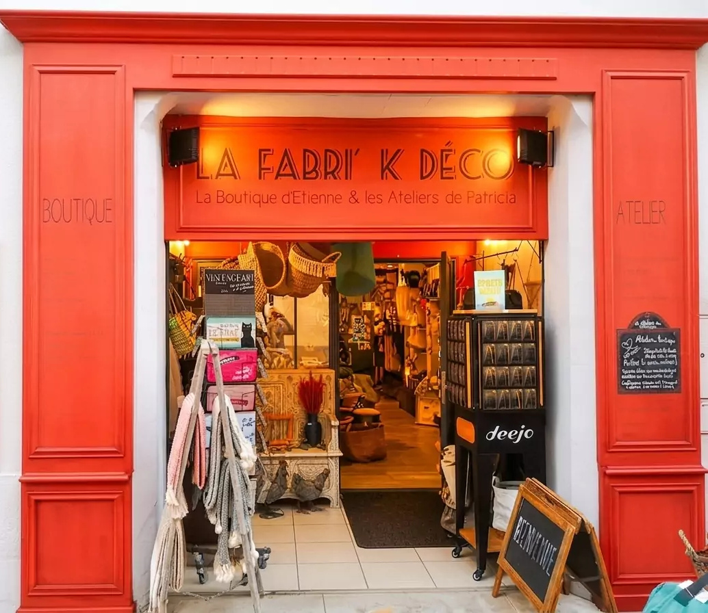 Intérieur la boutique LA FABRI' K DÉCO