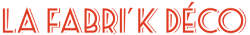 LA FABRI’ K DÉCO, UN LIEU DEUX UNIVERS : Une Boutique d’ameublement, de déco et de bien-être et Les Ateliers de Patricia, peinture sur Meubles & Objets. Logo